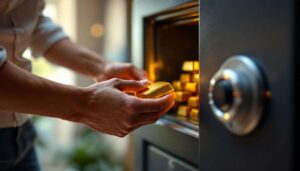 Wie kann man Gold sicher zu Hause aufbewahren?
